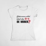 Dobermann nélkül lehet élni, de minek? női póló