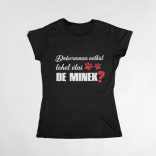 Dobermann nélkül lehet élni, de minek? női póló