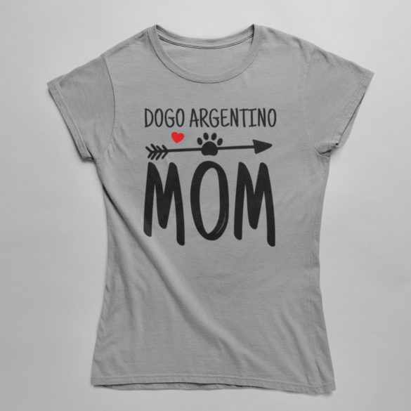 Dogo argentino mom női póló