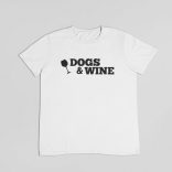 Dogs&Wine (2) férfi póló