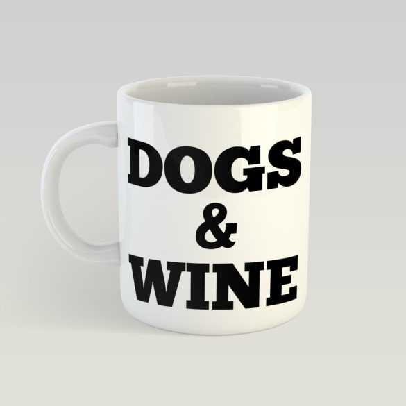 Dogs & Wine bögre
