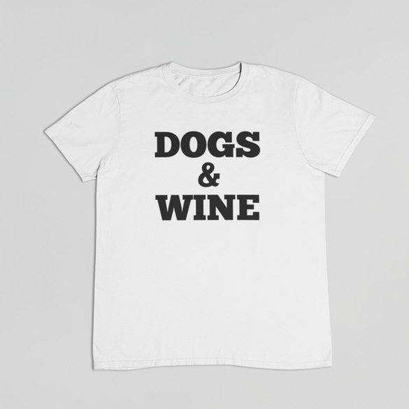 Dogs & Wine férfi póló