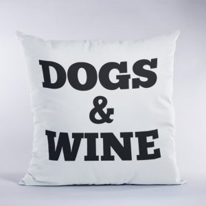 Dogs&Wine párna