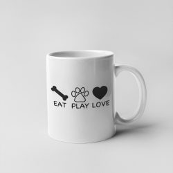 Eat, play, love bögre
