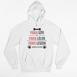 Foxis szív és foxis lélek női pulóver