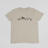 Golden Retriever heartbeat férfi póló