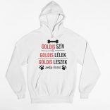 Goldis szív és goldis lélek női pulóver