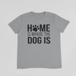 Home is where the dog is férfi póló