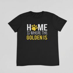 Home is where the golden is férfi póló