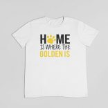 Home is where the golden is férfi póló