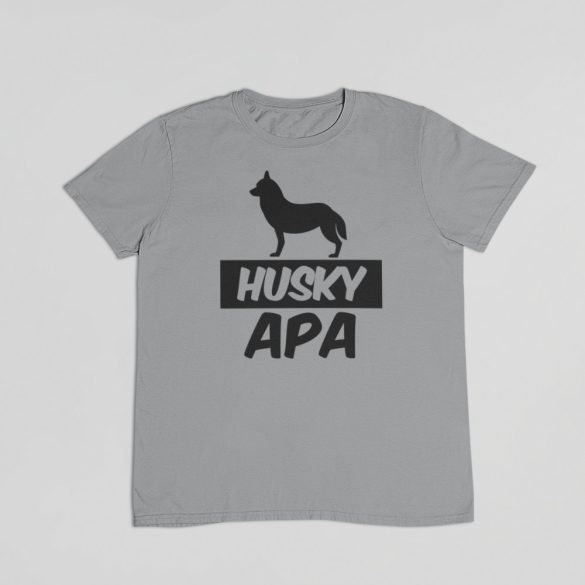 Husky apa férfi póló