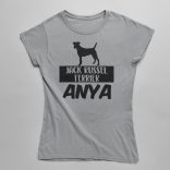 Jack russel terrier anya női póló