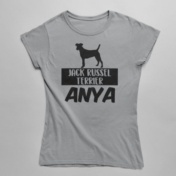 Jack russel terrier anya női póló