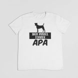 Jack russel terrier apa férfi póló