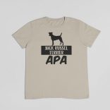 Jack russel terrier apa férfi póló