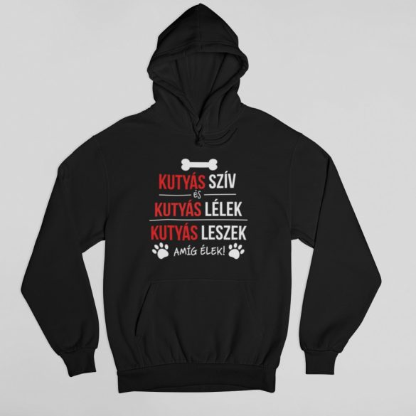 Kutyás szív kutyás lélek női pulóver