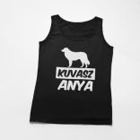 Kuvasz anya női atléta