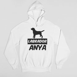 Labrador retriever anya női pulóver