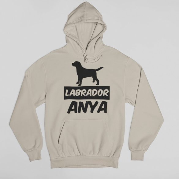 Labrador retriever anya női pulóver