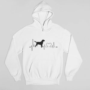 Labrador heartbeat pulover