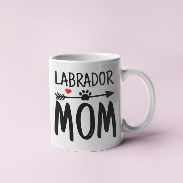 Labrador mom bögre