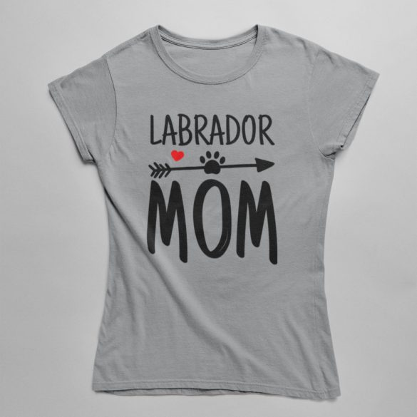 Labrador mom női póló