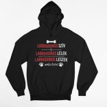 Labradoros szív és labradoros lélek női pulóver