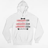 Labradoros szív és labradoros lélek női pulóver