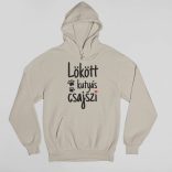 Lökött kutyás csajszi v2 női pulóver