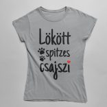 Lökött spitzes csajszi női póló