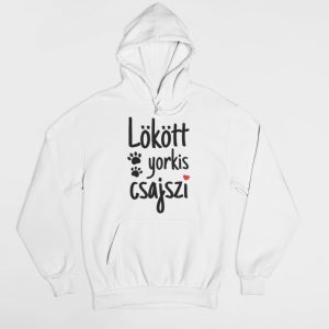 Lökött yorkis csajszi női pulóver