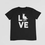 Love Németjuhász férfi póló