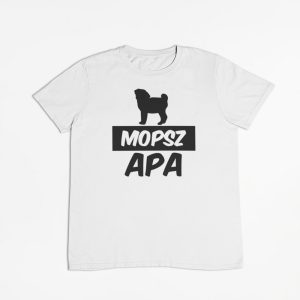 Mopsz apa férfi póló