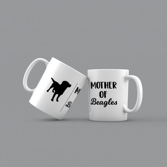Mother of beagles bögre