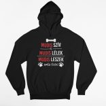 Mudis szív és mudis lélek női pulóver