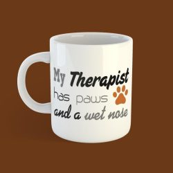 My therapist has paws and wet nose bögre