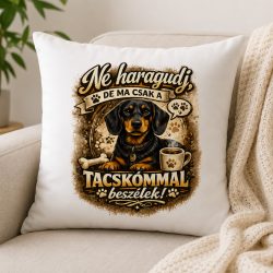 Ne haragudj, de ma csak a tacskómmal beszélek párna