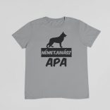 Németjuhász apa férfi póló