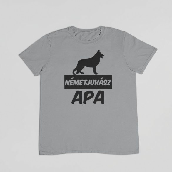 Németjuhász apa férfi póló