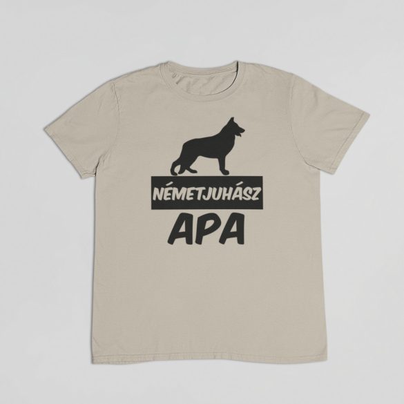 Németjuhász apa férfi póló