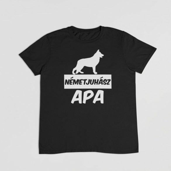 Németjuhász apa férfi póló