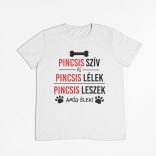 Pincsis szív és pincsis lélek férfi póló