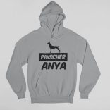 Pinscher anya női pulóver