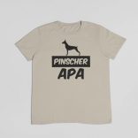 Pinscher apa férfi póló