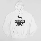 Pinscher apa férfi pulóver