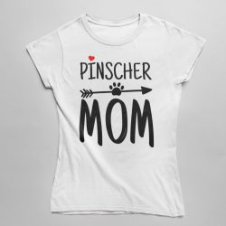 Pinscher mom női póló