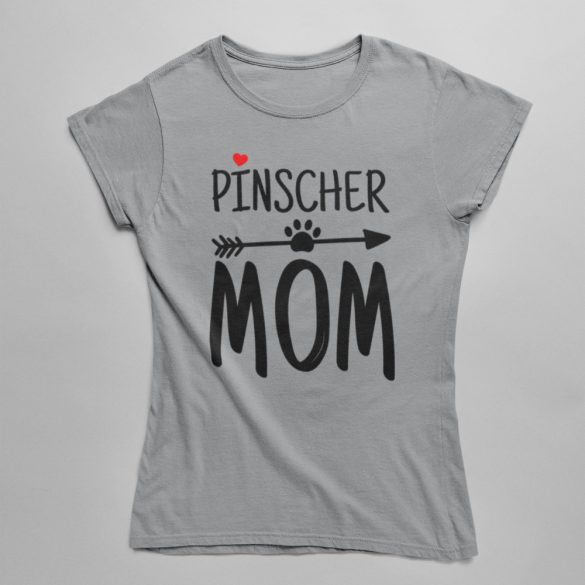 Pinscher mom női póló