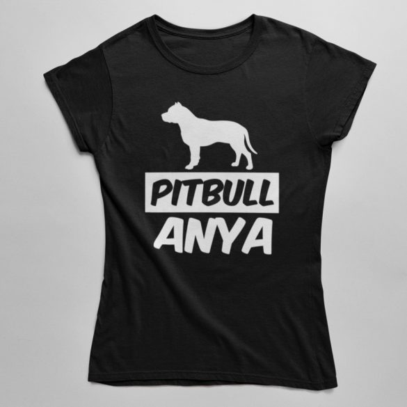 Pitbull anya női póló
