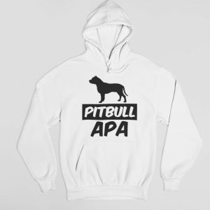 Pitbull apa férfi pulóver