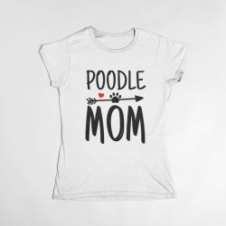 Poodle mom női póló
